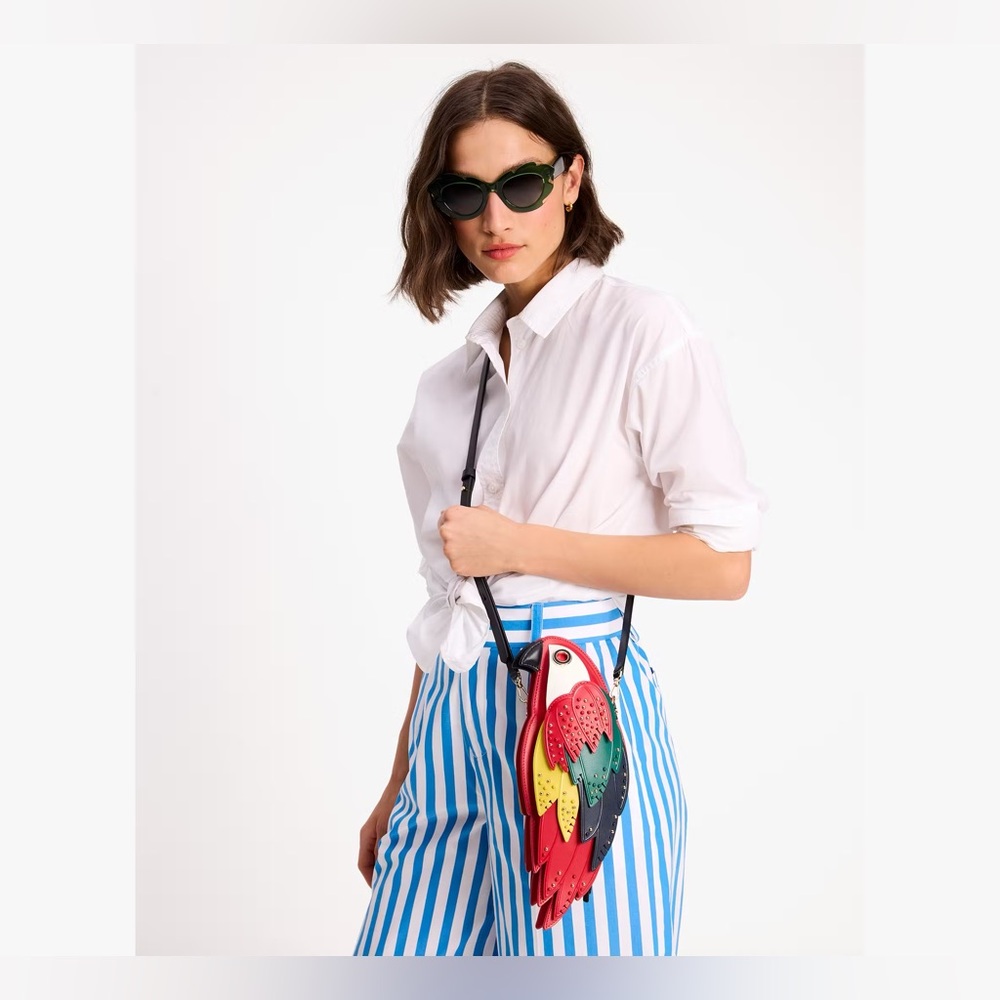 NIP Kate Spade Rio Parrot Crossbody Novelty Bag - Picture 7 of 7